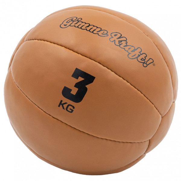 Café Kraft - Gimme Kraft Medizinball - Gymnastikball Gr 3 kg;5 kg artificial leather von Café Kraft