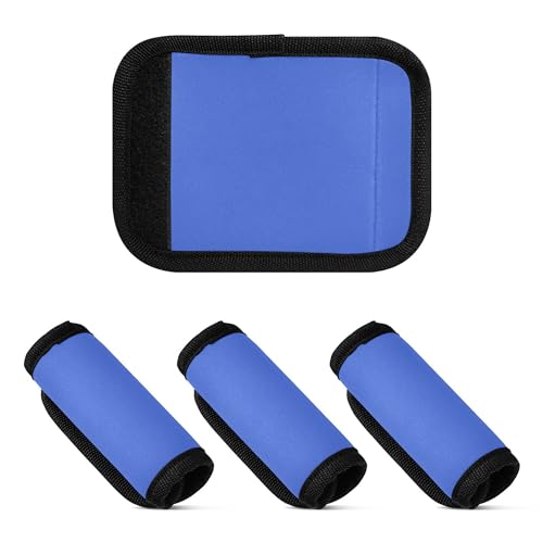 Gepäckgriff-Bandagen für Koffer, Etiketten, Tragetasche, Wickeltasche für Handtasche, Königsblau, 2 Stück von Caihoyu