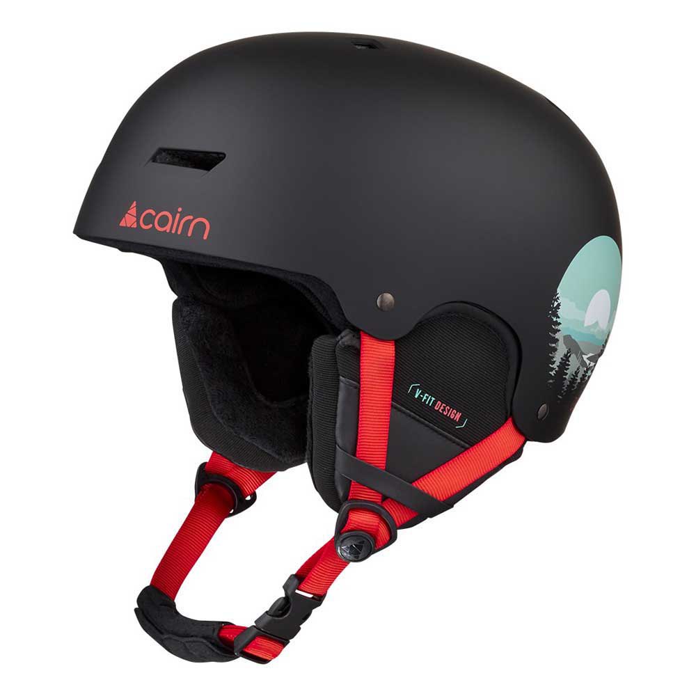 Cairn Darwin Helmet Schwarz 53-54 cm von Cairn