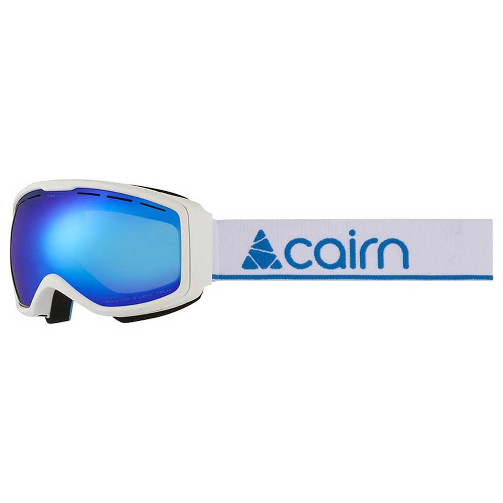 Cairn Funk Otg Ski Goggles Weiß,Blau Dark/CAT 3 von Cairn