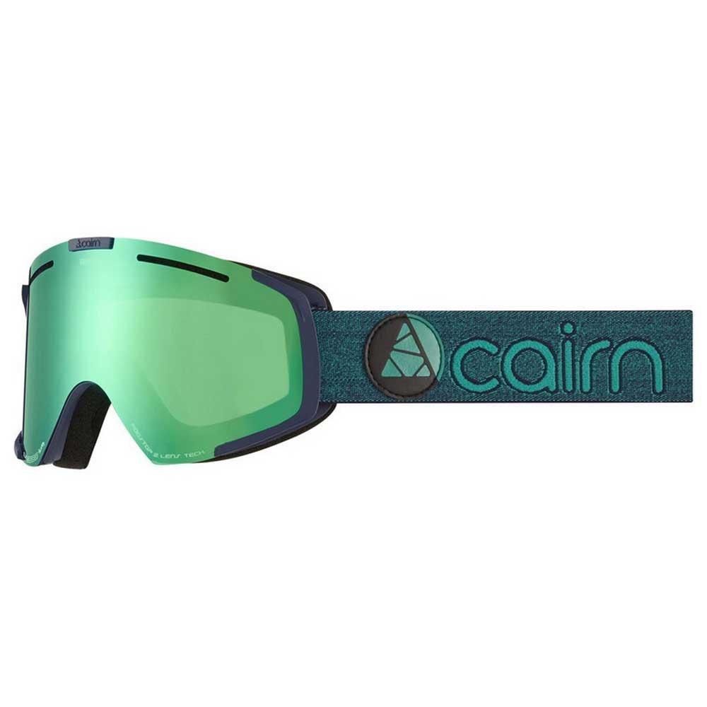 Cairn Genesis Clx3l Ski Goggles Refurbished Grün Mirror/CAT 3 von Cairn