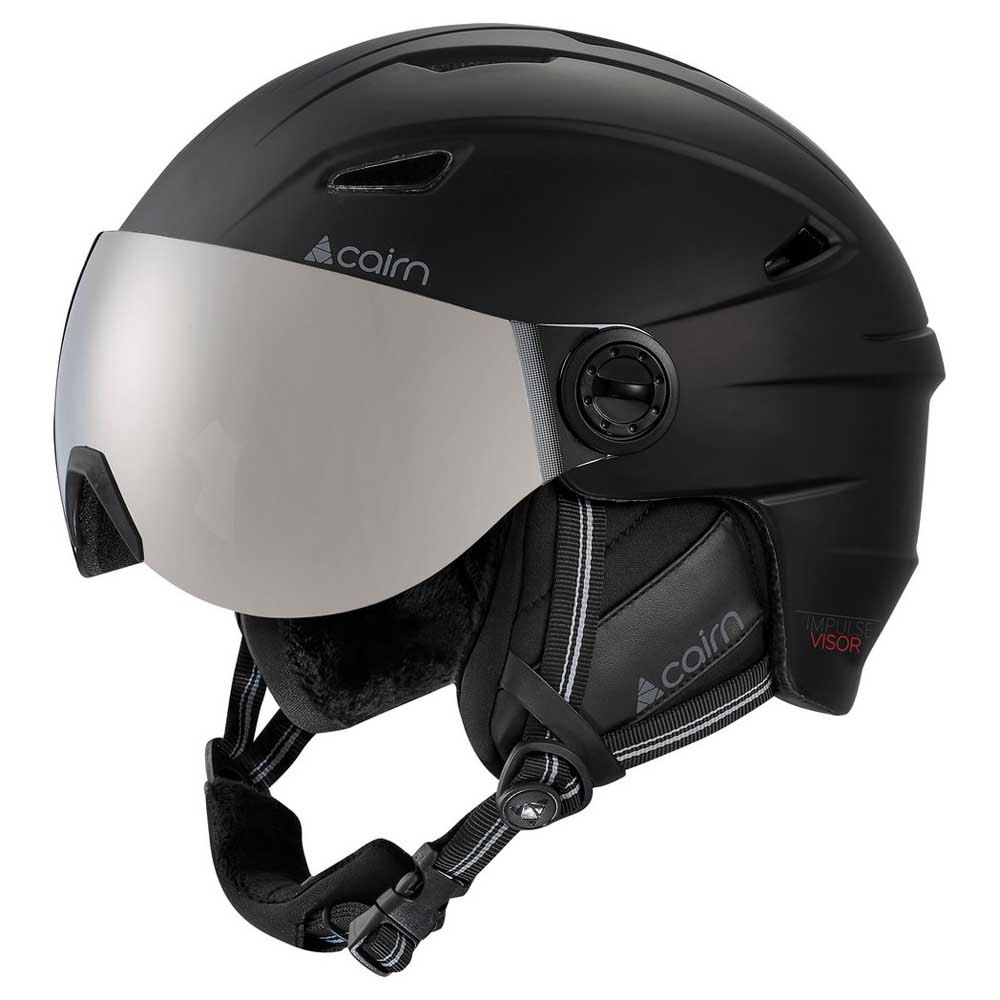 Cairn Impulse Visor Helmet Schwarz 59-60 cm von Cairn