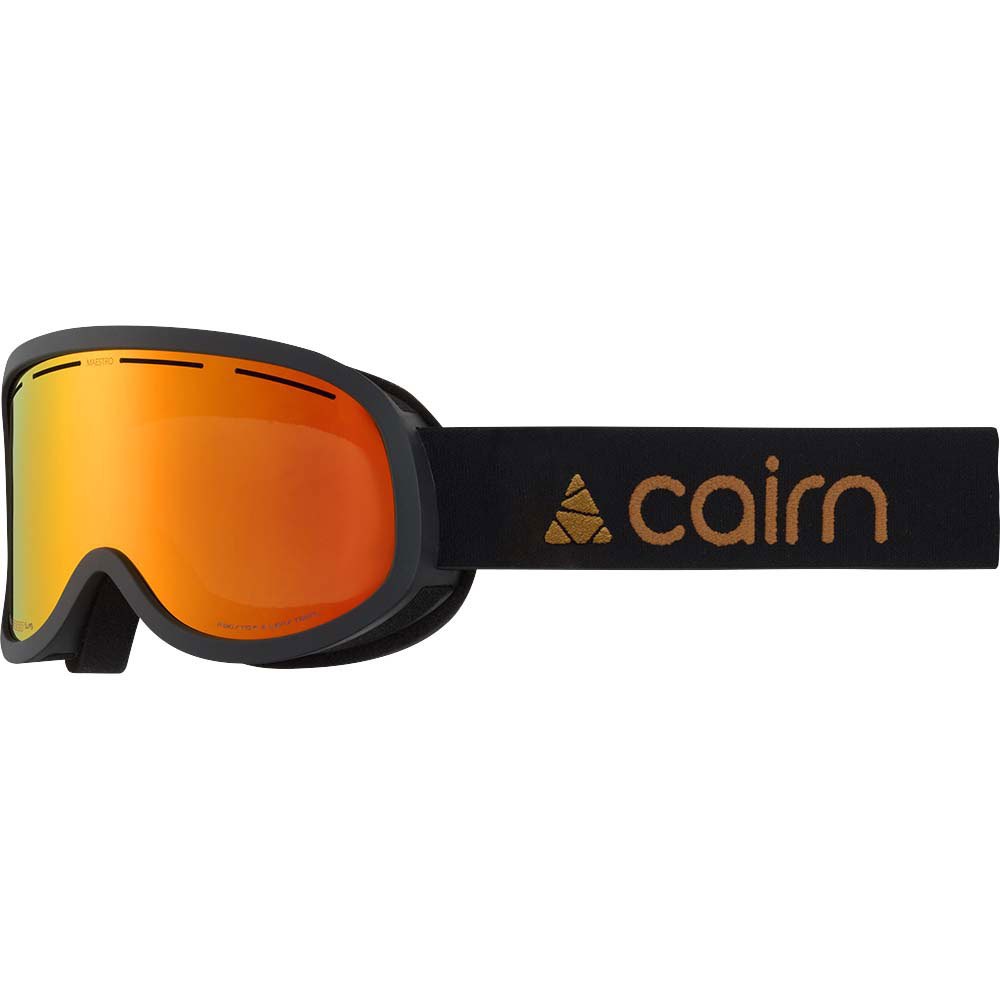 Cairn Maestro Ski Goggles Schwarz Gold/CAT3 von Cairn