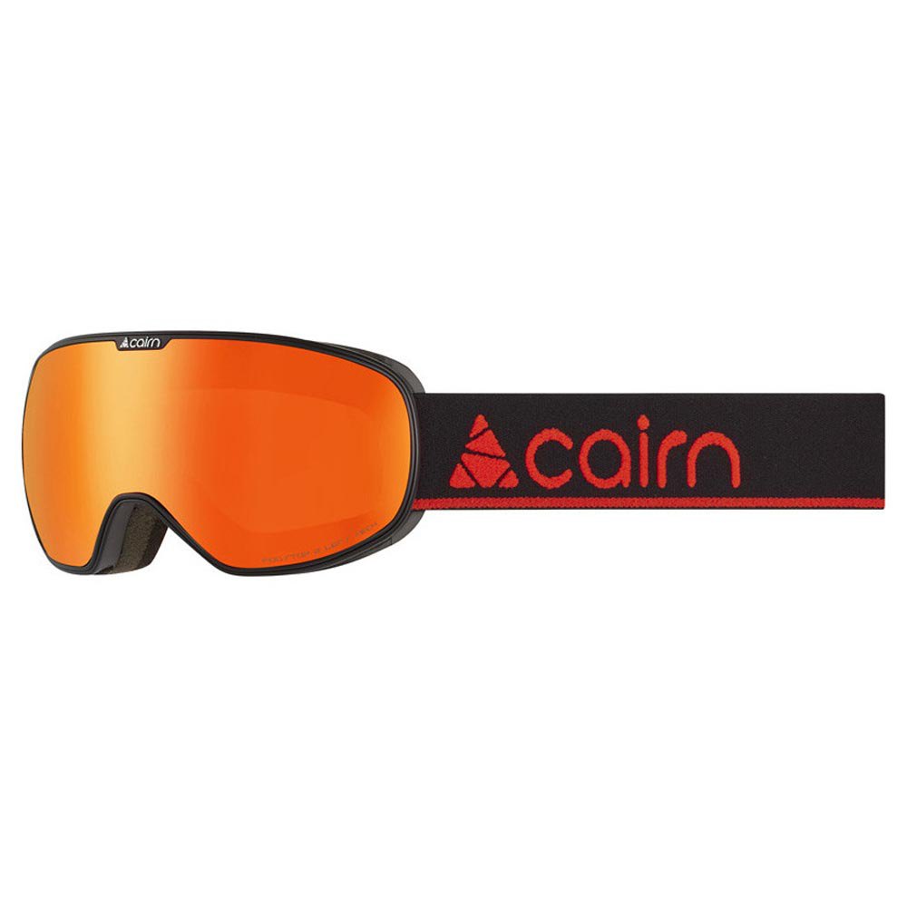 Cairn Magnetik Jspx3l Ski Goggles Junior Schwarz Mat Black Orange/CAT3 von Cairn