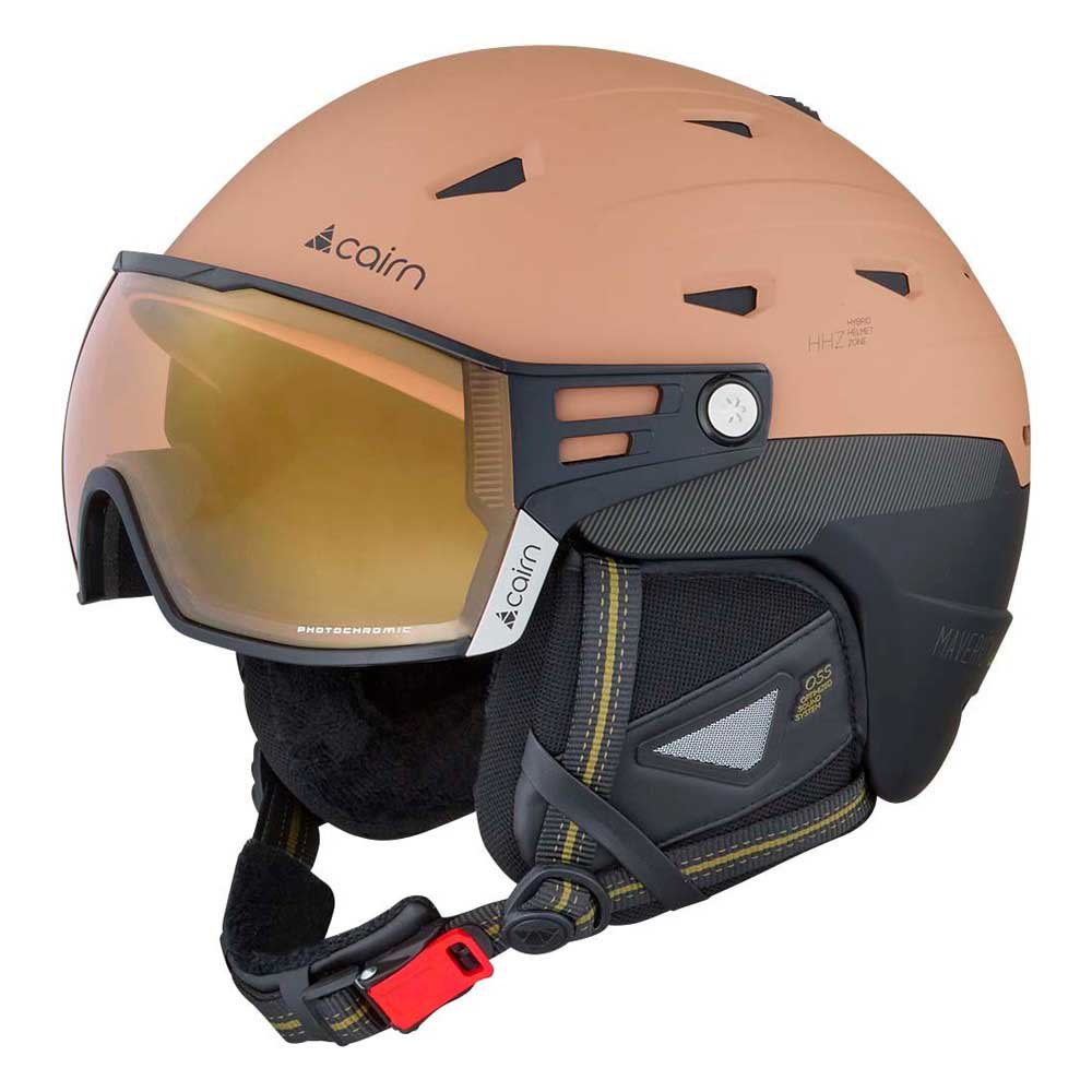 Cairn Maverick Evolight Nxt® Visor Helmet Beige 59-61 cm von Cairn