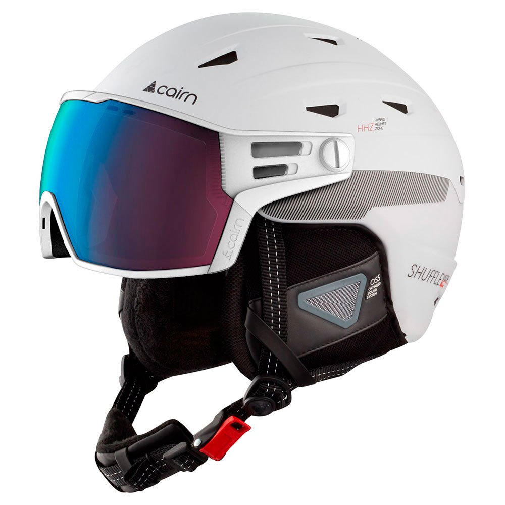 Cairn Shuffle S Photochromic Visor Helmet Weiß 59-61 cm von Cairn
