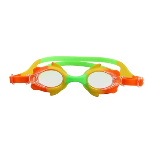 Calakono High-Definition-Schwimmbrille, verstellbare Schwimmbrille, flexible Silikon-Cartoon-Schwimmbrille, UV-Schutz, Nnatatio-Brille für Jungen, Kinder, Teenager von Calakono