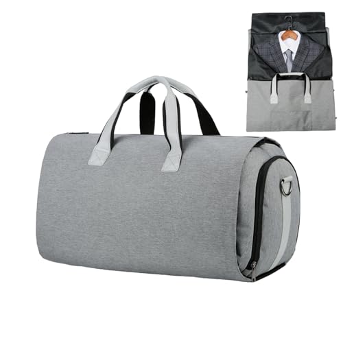 Calakono Kleidersack, umwandelbare Kleidersäcke für die Reise - Faltbare Reisetasche für Herren | 2-in-1-Kleidersack für Reisen, Handgepäck-Kleidersack für Damen und Herren, Hängeanzug, Kleid, von Calakono