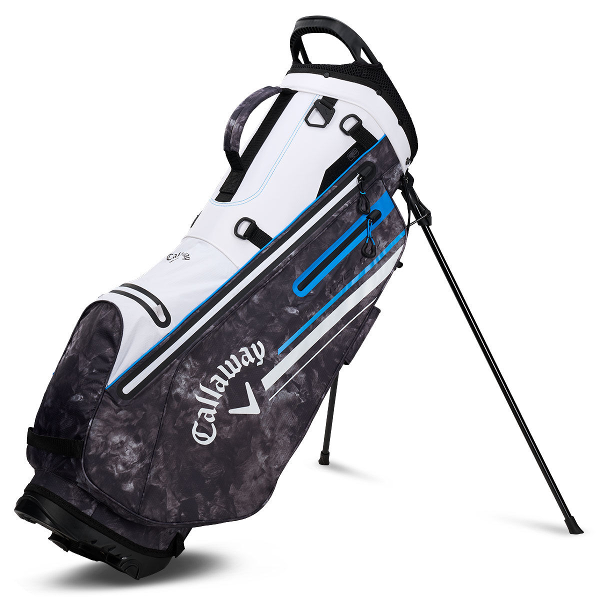 Callaway Chev Dry Golf Stand Bag, Black/grey/white | American Golf von Callaway Golf