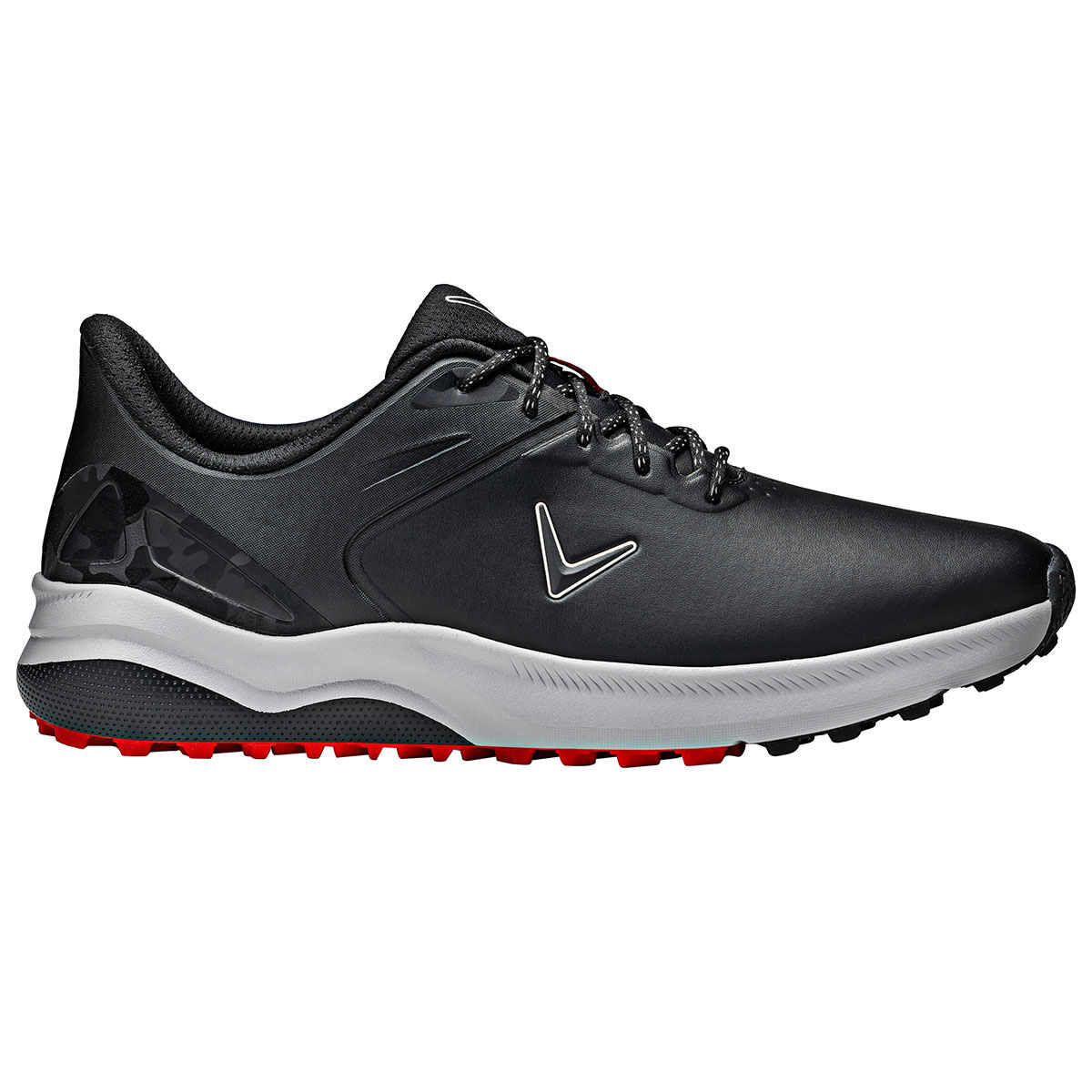 Callaway Golf Mens Black Waterproof Lazer Spikeless Golf Shoes, Size: 8 | American Golf von Callaway Golf