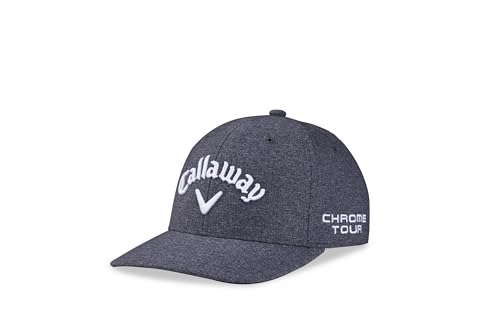 Callaway Golf Performance Pro Tour Cap Collection Kopfbedeckung (Größe XL, Heather Gray/White) von Callaway Golf