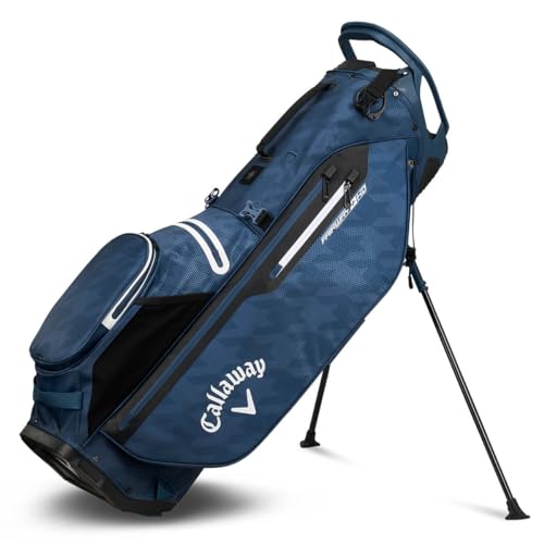Callaway Golf Fairway + HD wasserdichte Standtasche - Navy Hahnentritt von Callaway