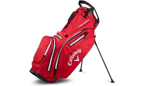 Callaway Golf Fairway 14 HD wasserdichte Standtasche 2024, Fire Red von Callaway Golf