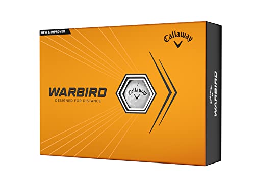 Callaway Warbird Golfbälle (Version 2023, weiß) von Callaway