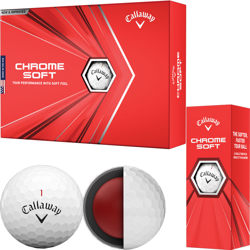'Callaway Chrome Soft 21 Golfball 3er' von Callaway