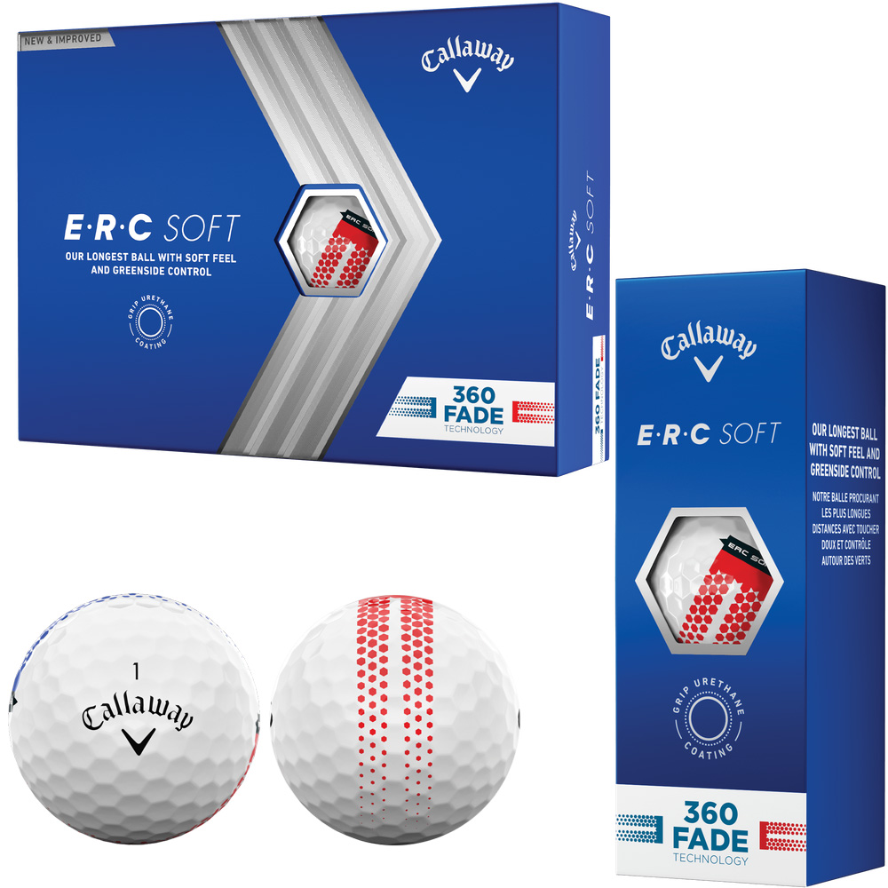 'Callaway ERC Soft Fade Golfball 3er weiss' von Callaway