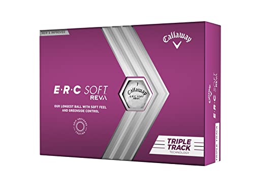 Callaway Golf ERC Soft REVA Golfball 2023, one dozen von Callaway