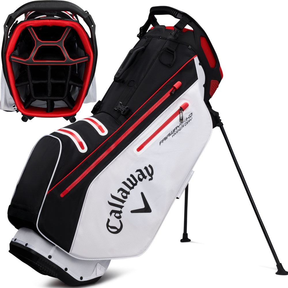 'Callaway Fairway 14 HD wasserdichtes Standbag schw/w/rot' von Callaway