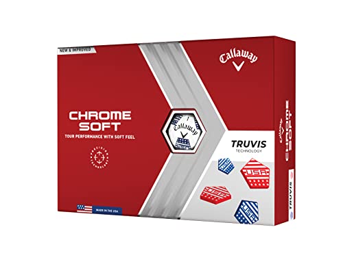 Callaway Golf 2022 Chrome Soft Golfbälle USA Truvis von Callaway