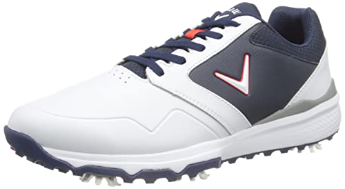 Callaway Golf Chev LS Golfschuh, wasserdicht, Weiß / navy / rot, EU 42 von Callaway