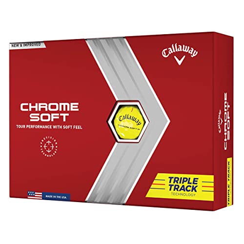 Callaway Golf Chrome Soft Golfbälle (Serie 2022) von Callaway Golf