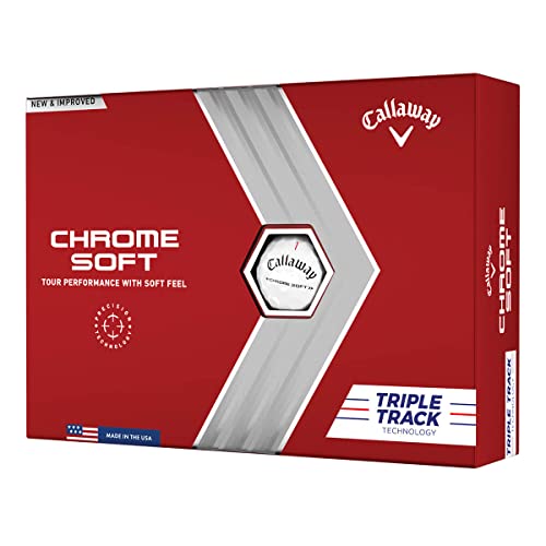 Callaway Golf Chrome Soft Golfbälle (Serie 2022) von Callaway