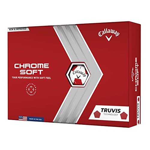Callaway Golf Chrome Soft Golfbälle (Serie 2022) von Callaway Golf