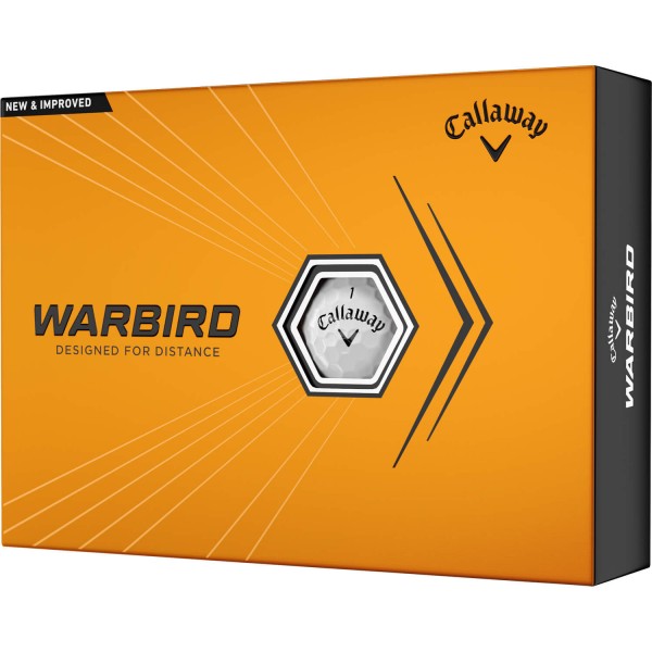 Callaway Golfbälle Warbird 23 - 12er Pack weiß von Callaway