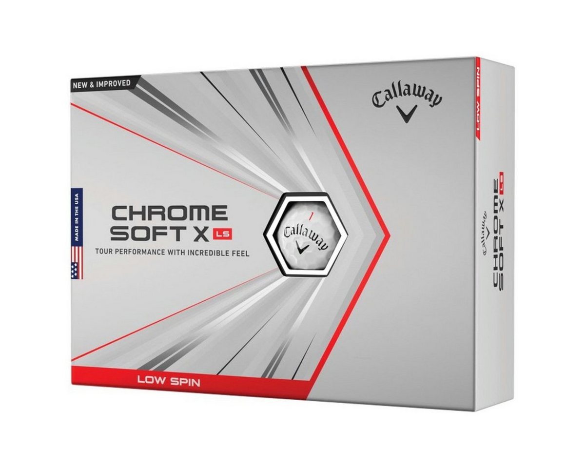Callaway Golfball Callaway Chromesoft X LS White von Callaway