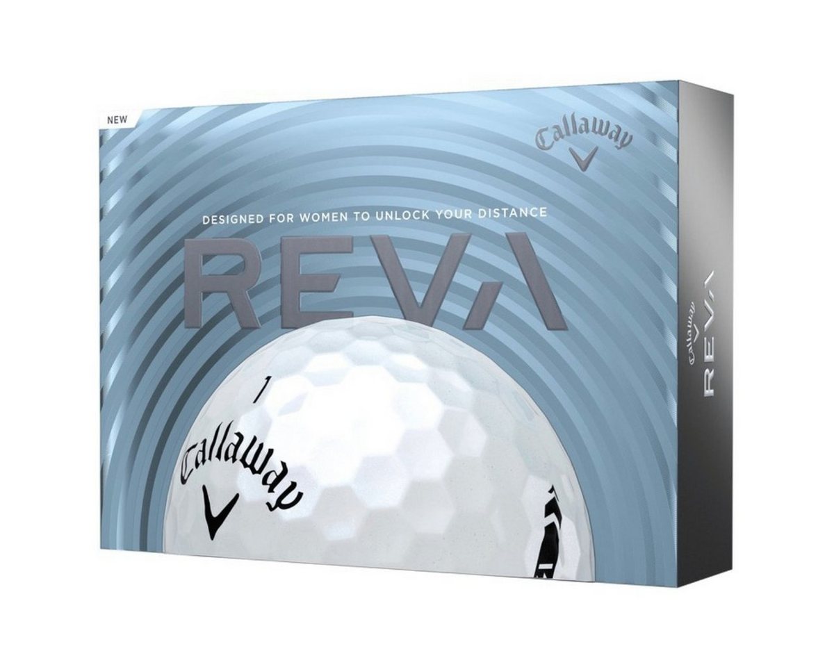 Callaway Golfball Callaway Reva Pearl 21 White von Callaway