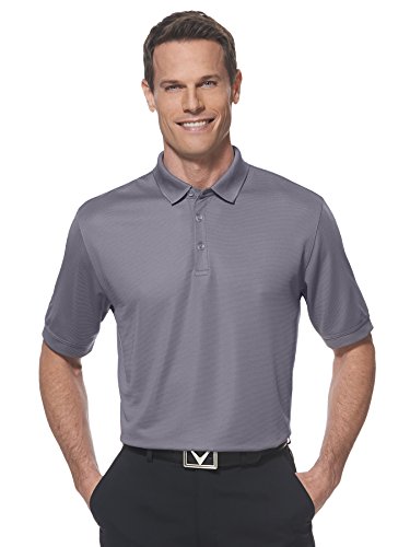 Callaway Herren-Golf-Poloshirt, kurzärmelig, mit Sonnenschutz, Größe S – 4X Big & Tall von Callaway