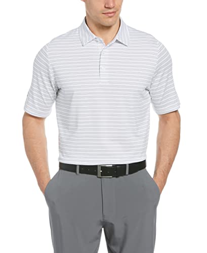 Callaway Herren Golf-Poloshirt, kurzärmelig, belüftet, gestreift von Callaway