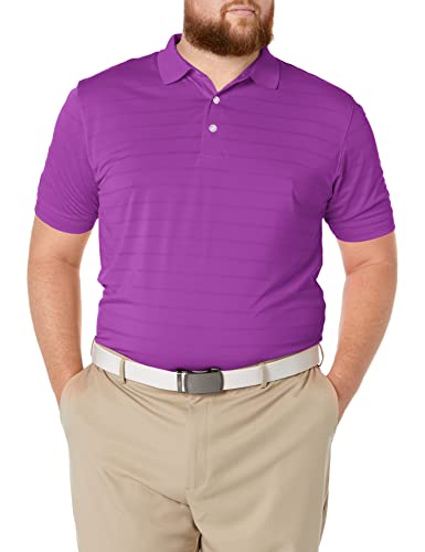 Callaway Opti-Dri Herren-Golf-Poloshirt mit kurzen Ärmeln, Herren, Purple Magic, 4X-Large von Callaway
