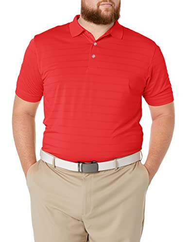 Callaway Opti-Dri Herren-Golf-Poloshirt mit kurzen Ärmeln, Herren, Salsa, Medium von Callaway
