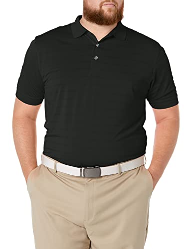 Callaway Opti-Dri Herren-Golf-Poloshirt mit kurzen Ärmeln, Herren, schwarz, Large von Callaway