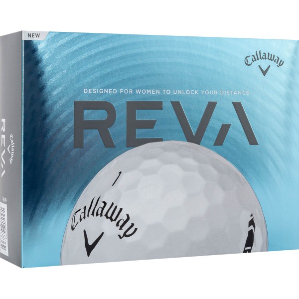 Callaway REVA 21 Golfbälle - 12er Pack weiß von Callaway