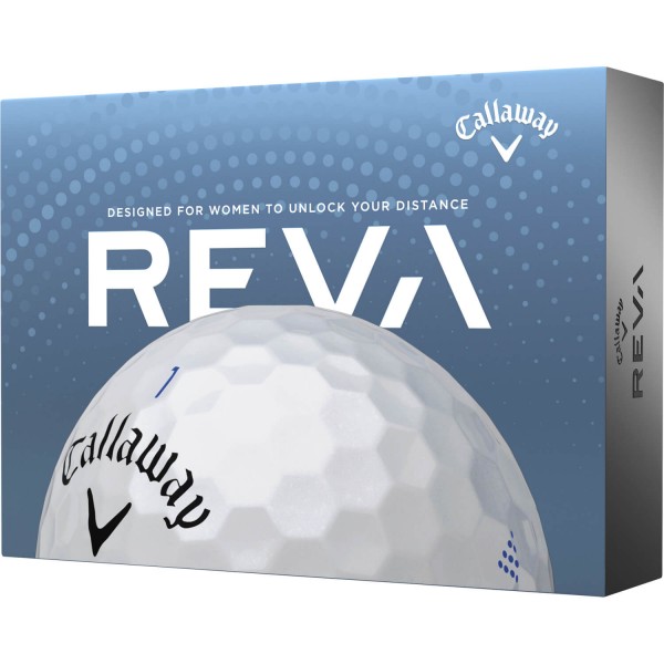 Callaway REVA 23 Golfbälle - 12er Pack weiß von Callaway