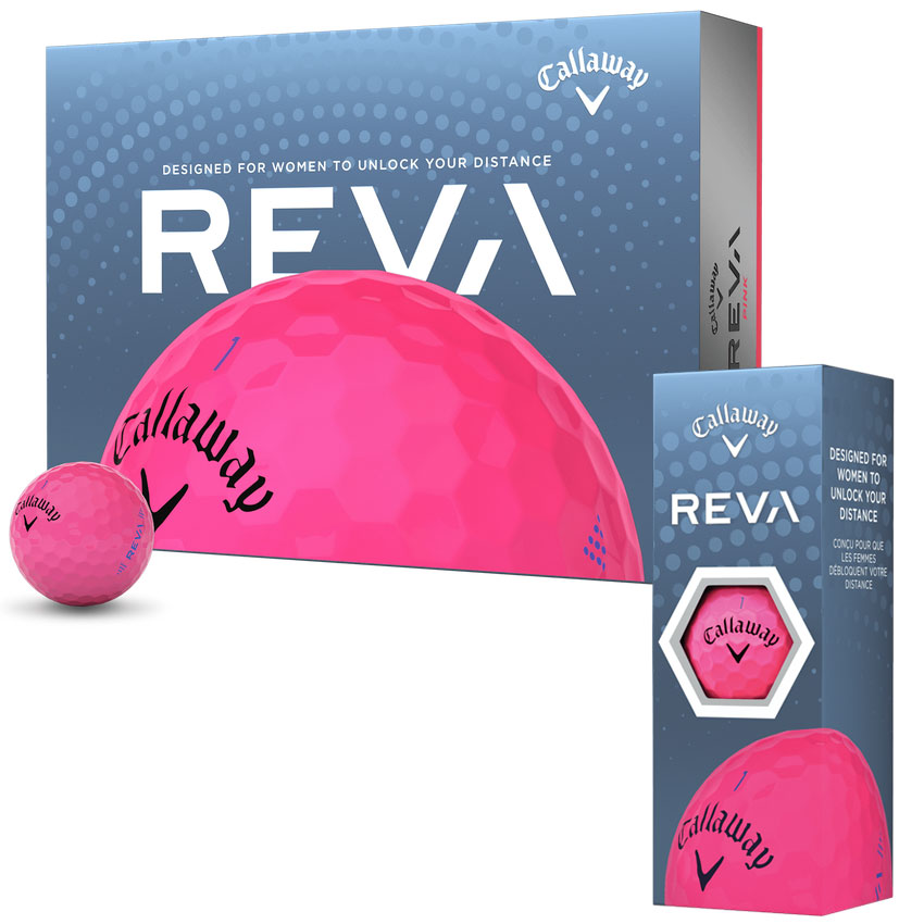'Callaway REVA Damen Golfball 12er pink' von Callaway
