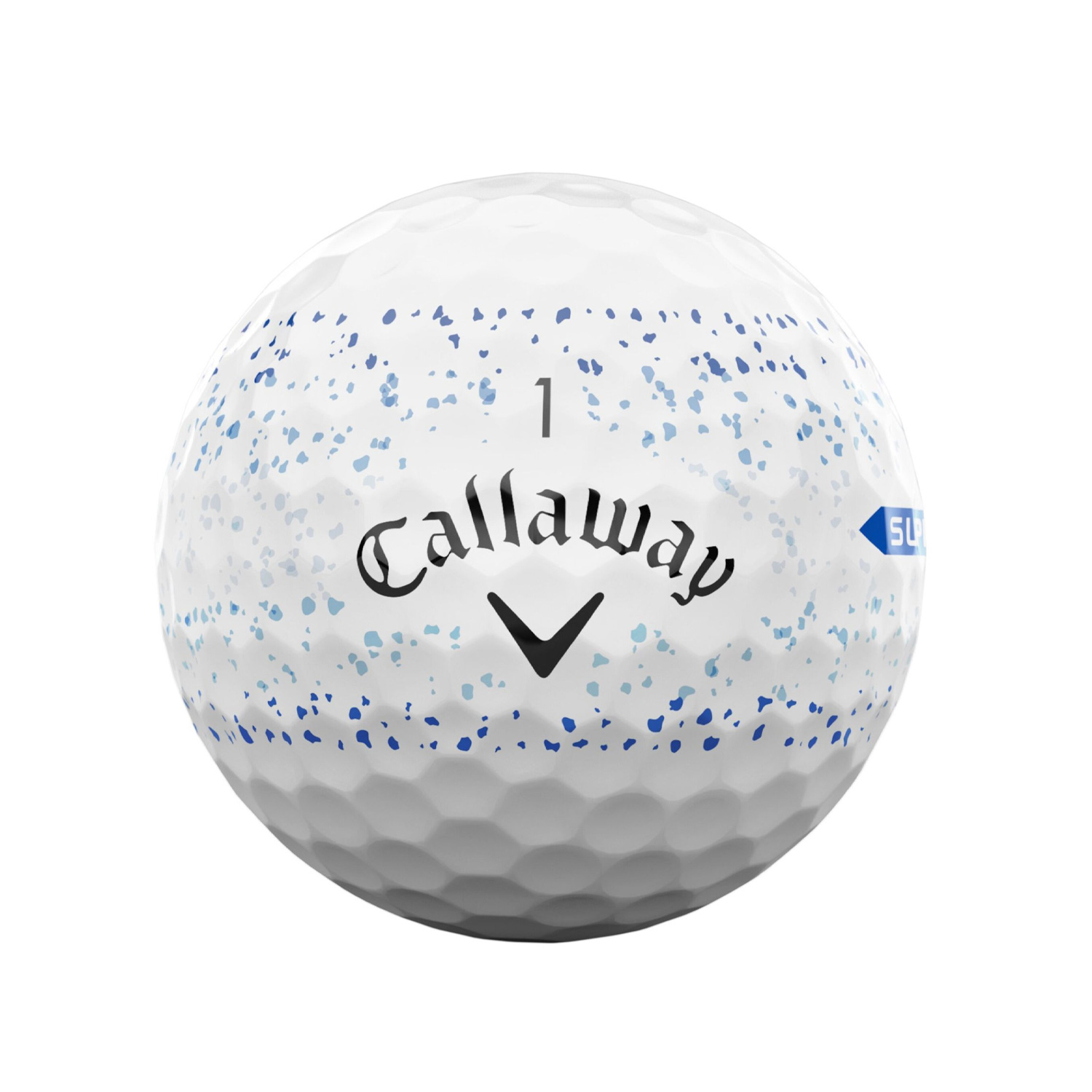 'Callaway Supersoft Golfball 12er Splatter 360 weiss/blau' von Callaway