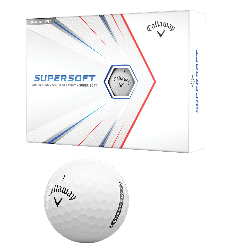 'Callaway Supersoft Golfball 12er weiss' von Callaway