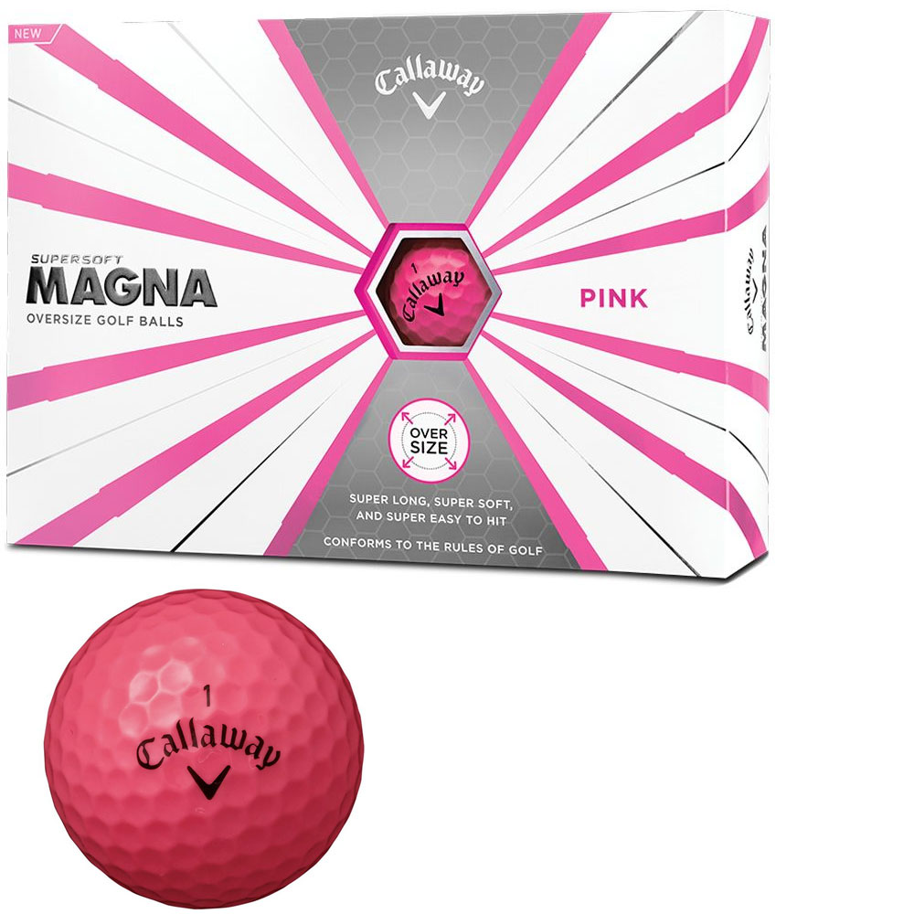 'Callaway Supersoft Magna Golfball 12er pink' von Callaway