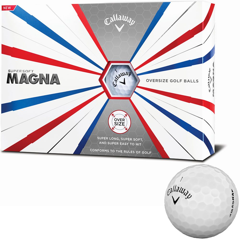 'Callaway Supersoft Magna Golfball 12er weiss' von Callaway