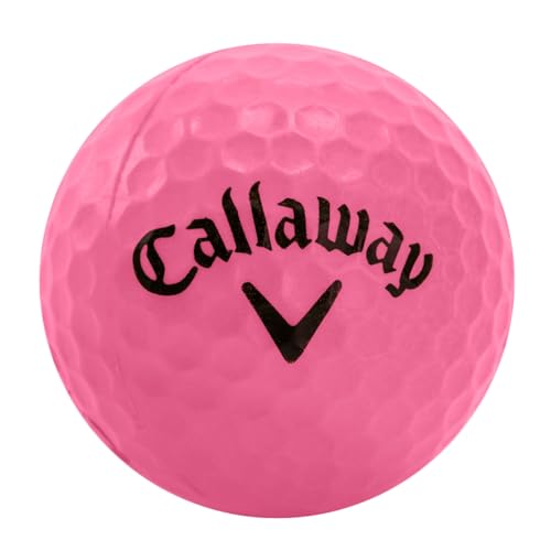 Callaway HX Soft Practice Ball (Pack of 9) - Pink von Callaway
