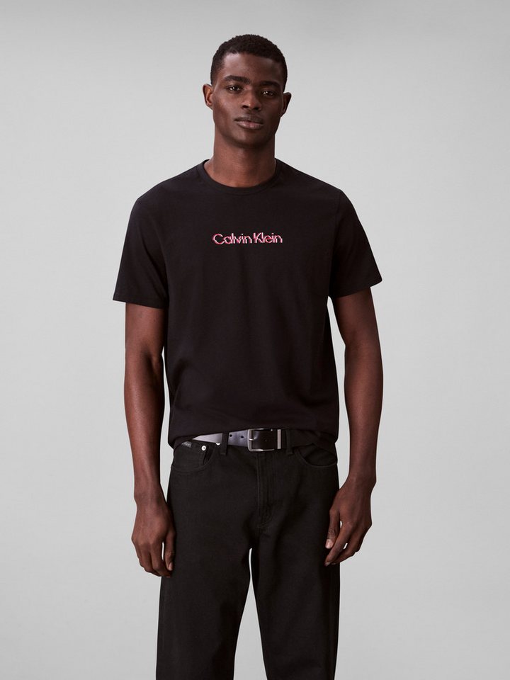 Calvin Klein Jeans T-Shirt SS GLITCHED LOGO EU CLASSIC TEE Mit Rundhalsausschnitt von Calvin Klein Jeans