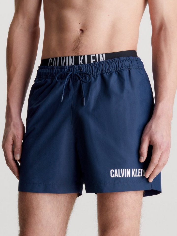 Calvin Klein Swimwear Badeshorts MEDIUM DOUBLE WB mit doppeltem Bund von Calvin Klein Swimwear