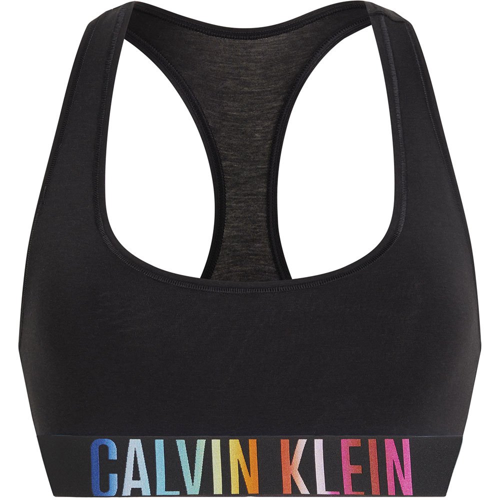 Calvin Klein Underwear Unlined Sports Bra Schwarz XS Frau von Calvin Klein Underwear