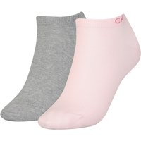 2er Pack Calvin Klein Sneakersocken Damen 004 - pink von Calvin Klein