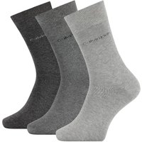 3er Pack Calvin Klein Socken Herren 003 - grey combo von Calvin Klein