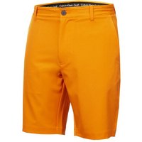 Calvin Klein BULLET REGULAR FIT STRETCH Bermuda Hose orange von Calvin Klein