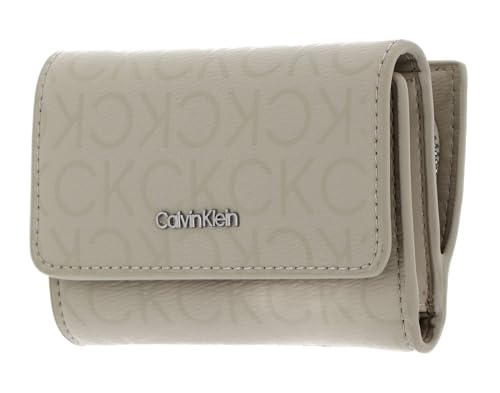 Calvin Klein CK Must Trifold_Epi Mono Wallet Stoney Beige Epi Mono von Calvin Klein